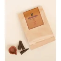 Благовония конусные "Земля", натуральные травяные, 20 шт., Иша Лайф; Handmade Natural Earth Fragrance Cone (Pack of 20 pc), Isha Life